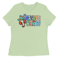 Matcha dialysis crew Ladies Tee - CowhideDigitalArt