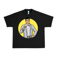 Black sterling archer Urban Heavy Tee - DesigneFamous