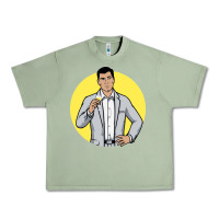 Oil Green sterling archer Urban Heavy Tee - DesigneFamous