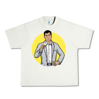 Pistachio sterling archer Urban Heavy Tee - DesigneFamous