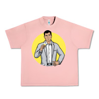 Salmon sterling archer Urban Heavy Tee - DesigneFamous