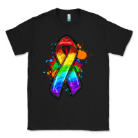 Black Pride ribbon Classic Tee - FaDigitalArtStudio