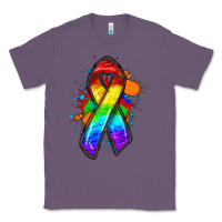 Lavender Pride ribbon Classic Tee - FaDigitalArtStudio