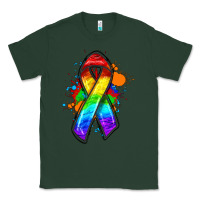 Sports Green Pride ribbon Classic Tee - FaDigitalArtStudio