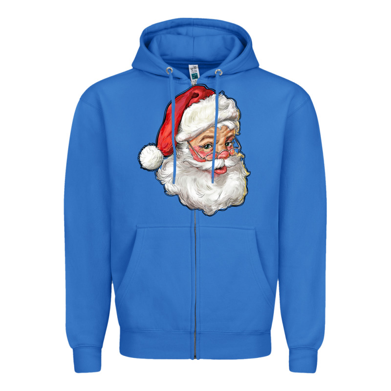 Santa Zipper Hoodie by RanaPortraitStore | Teevron