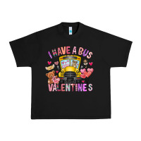 Black i have a bus full of valentines Urban Heavy Tee - CowhideDigitalArt