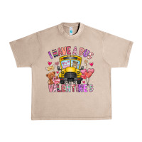 French Oak i have a bus full of valentines Urban Heavy Tee - CowhideDigitalArt