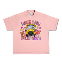 Salmon i have a bus full of valentines Urban Heavy Tee - CowhideDigitalArt