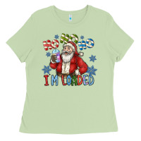 Matcha ho ho ho im loaded Ladies Tee - CowhideDigitalArt