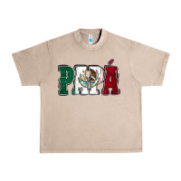 French Oak Mexican Flag Papá Urban Heavy Tee - Jasminsmagicworld