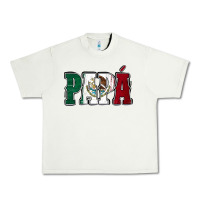 Pistachio Mexican Flag Papá Urban Heavy Tee - Jasminsmagicworld