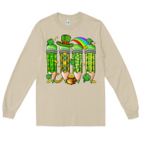 Mushroom st. patrick's day teacher pencils Long Sleeve Tee - Artiststas