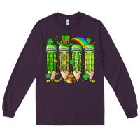 Plum st. patrick's day teacher pencils Long Sleeve Tee - Artiststas