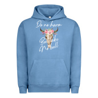 Pigment Pebble Blue Do No Harm But Take No Bull Urban Hoodie - Bettercallsaul