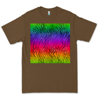 Cacao colorful tiger seamless pattern Premium Tee - BundleAndBundleShop