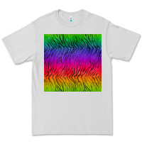 Dove Grey colorful tiger seamless pattern Premium Tee - BundleAndBundleShop