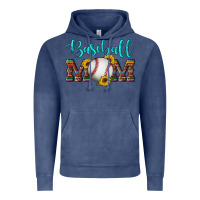 Vintage Denim western leopard serape wooden sunflowers  turquoise glitter mom baseba Vintage Hoodie - Artiststas