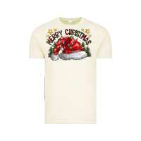Vintage Arctic merry Christmas santa Vintage Tee - CowhideDigitalArt