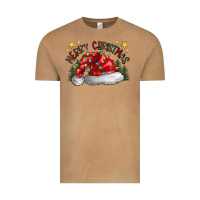 Vintage Camel merry Christmas santa Vintage Tee - CowhideDigitalArt