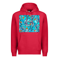 Cardinal humpback whale mousepad Premium Hoodie - BarkalooDesign