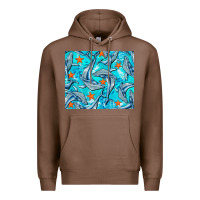 Chestnut humpback whale mousepad Premium Hoodie - BarkalooDesign