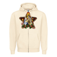 Sandshell christmas baby jesus oh holly night Zipper Hoodie - RanaPortraitStore