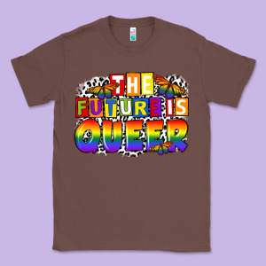 The Future Is Queer Classic Tee Designed By Fadigitalartstudio