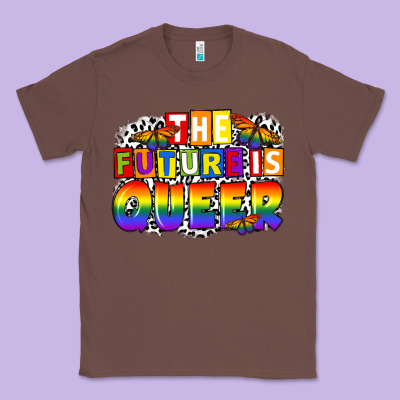 The Future Is Queer Classic Tee Designed By Fadigitalartstudio