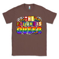 Chestnut the future is queer Classic Tee - FaDigitalArtStudio