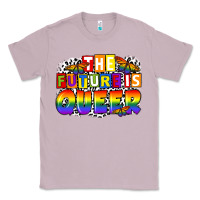 Lilac the future is queer Classic Tee - FaDigitalArtStudio