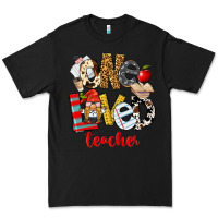 Black One Loved Teacher Premium Tee - FaDigitalArtStudio
