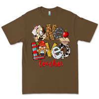 Cacao One Loved Teacher Premium Tee - FaDigitalArtStudio