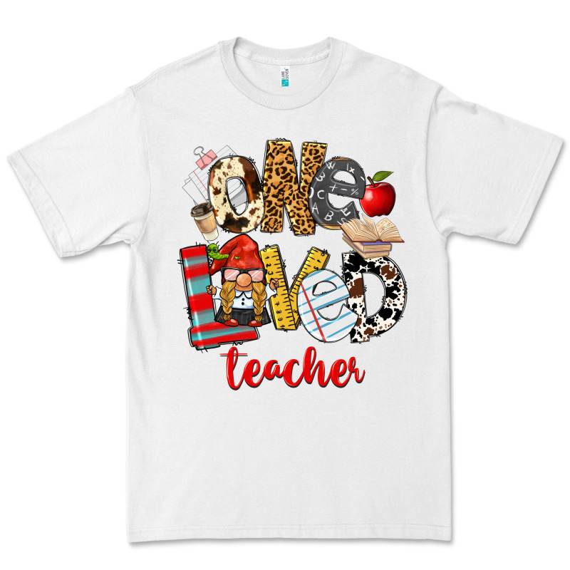 One Loved Teacher Premium Tee by FaDigitalArtStudio | Teevron