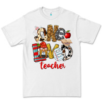 White One Loved Teacher Premium Tee - FaDigitalArtStudio