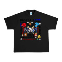 Black baseball mom Urban Heavy Tee - CowhideDigitalArt