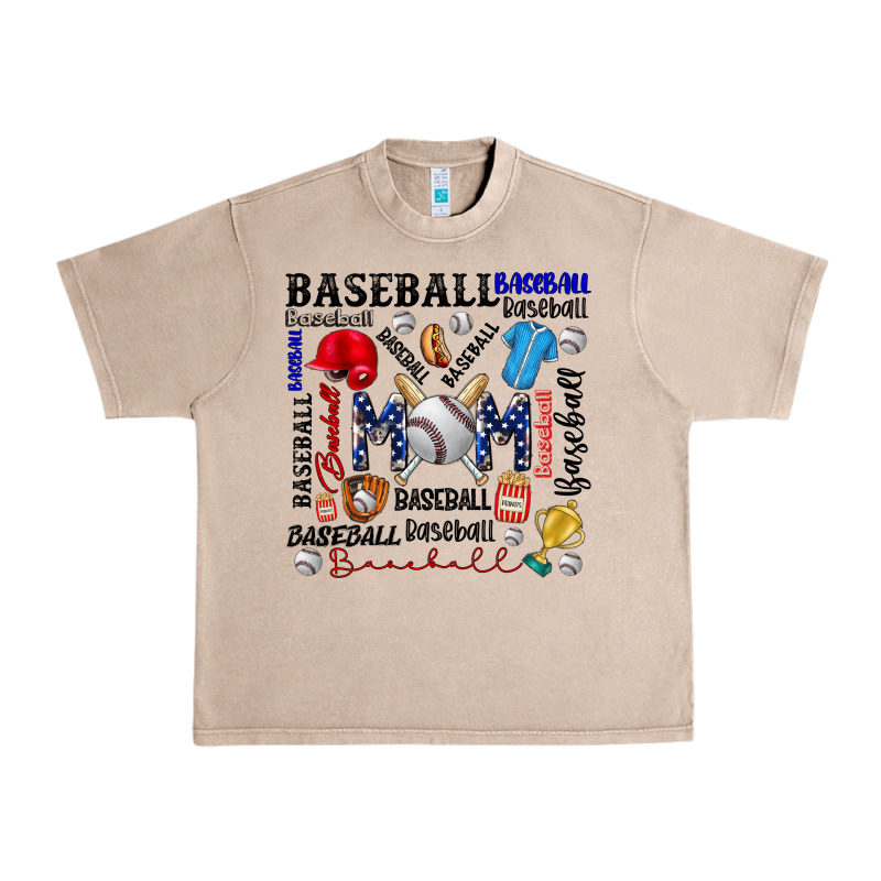 Baseball Mom Urban Heavy Tee by CowhideDigitalArt | Teevron