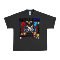 Pigment Black baseball mom Urban Heavy Tee - CowhideDigitalArt