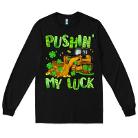Black pushin' my luck Long Sleeve Tee - Artiststas