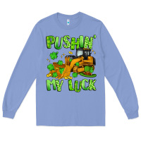 Colony Blue pushin' my luck Long Sleeve Tee - Artiststas