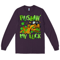 Plum pushin' my luck Long Sleeve Tee - Artiststas