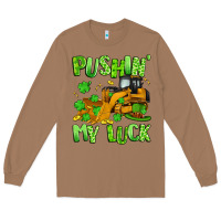 Toasted Coconut pushin' my luck Long Sleeve Tee - Artiststas