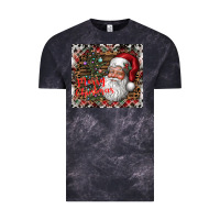 Cloud Black merry Christmas Vintage Tee - CowhideDigitalArt