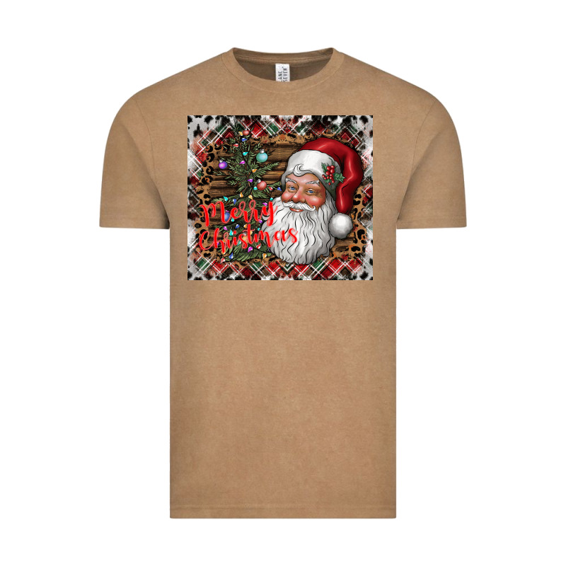Merry Christmas Vintage Tee by CowhideDigitalArt | Teevron