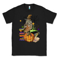 Black halloween owl Classic Tee - BarkalooDesign