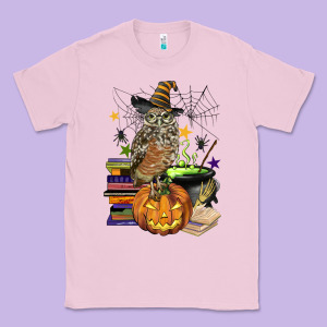 Halloween Owl Classic Tee Designed By Barkaloodesign
