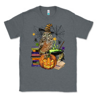 Charcoal Heather halloween owl Classic Tee - BarkalooDesign
