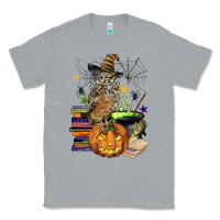 Heather Grey halloween owl Classic Tee - BarkalooDesign