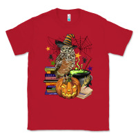Red halloween owl Classic Tee - BarkalooDesign