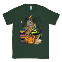 Sports Green halloween owl Classic Tee - BarkalooDesign