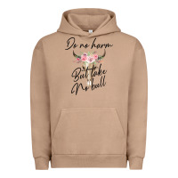 Pigment Burro Do No Harm But Take No Bull Urban Hoodie - Bettercallsaul